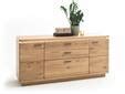 Bornholm Sideboard Ii Material Massivholz Kiefer Weiss Eichefarbig