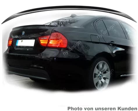 CONVIENT POUR BMW e90 3er Soude Spoiler Aileron Lèvre Neuf Peint