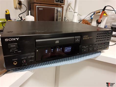 Sony Cdp X Es Cd Player Sony Es Series Photo Canuck