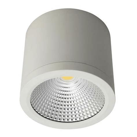 LED DOWNLIGHT SURFACE MOUNT 20W WHITE POPES Electrical Data Supplies