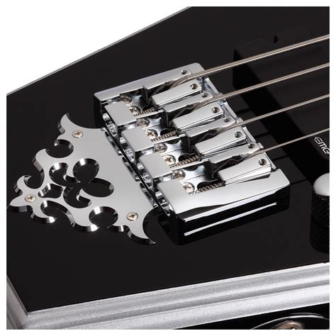 Disc Schecter Sean Yseult Casket Bass Guitar Black At Gear4music