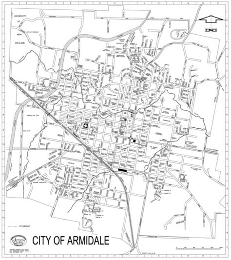 City Of Armidale Map - Armidale Australia • mappery