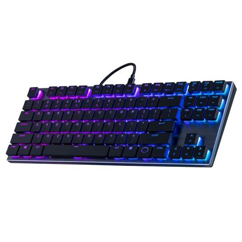 Cooler Master SK630 Teclado Mecánico Gaming Cherry MX Low Profile Red