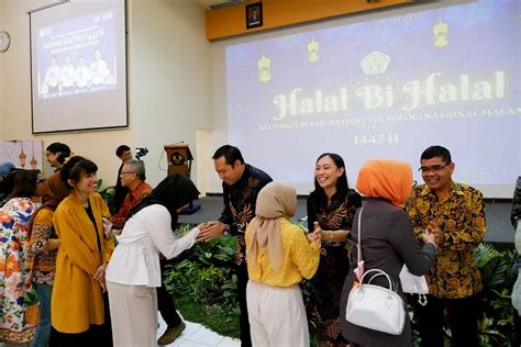 Hari Pertama Kerja ITN Malang Langsungkan Halalbihalal Dan Berbagi