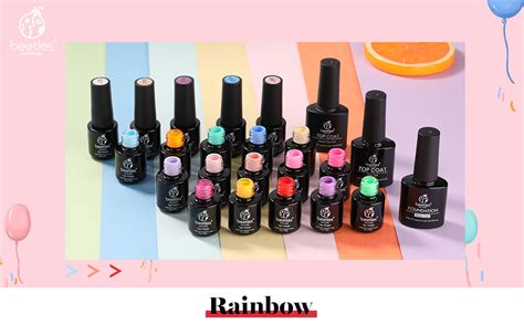 Amazon Beetles Juego de 23 esmaltes de uñas de gel 20 colores