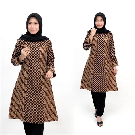 Model Baju Batik Tunik Terbaru Homecare24