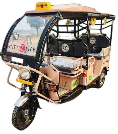 City Life Electric E Rickshaw Vehicle Capacity Seater At Rs