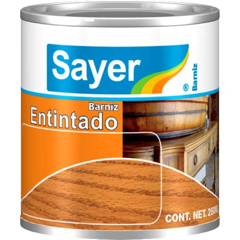 Barniz Entintado Chocolate Sayer Lack Lt Mod Lt Proconsa