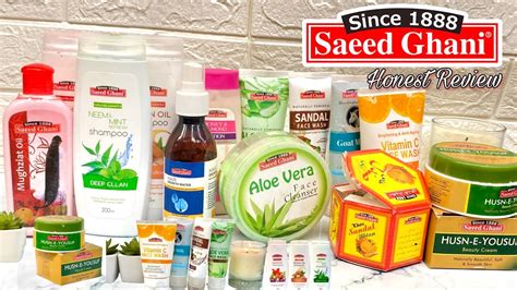 Saeed Ghani Products Honest Review Hair Care And Skincare Products