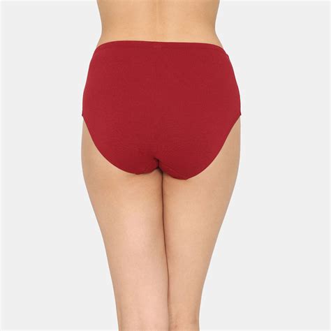 Buy Zivame High Rise Full Coverage Hipster Panty Assorted Pack Of 3 Online