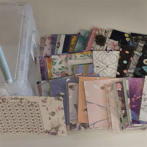 ENVELOPES ONLY for 100 Envelope Challenge 52 Week Challenge - Etsy