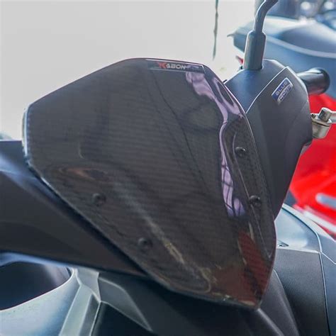 Kabon Yamaha Aerox Nvx Carbon Windshield Layz Motor