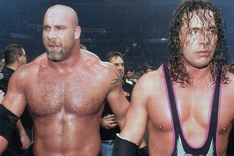 Goldberg S Relationship With Bret Hart Before The Kick In Kicks