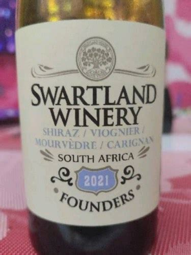 Swartland Winery Founders Red Blend Vivino Us