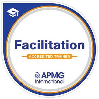 Apmg Accredited Trainer Facilitation Credly