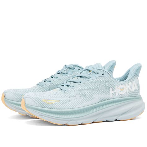 HOKA ONE ONE W Clifton 9 Cloud Blue & Ice Flow | END.