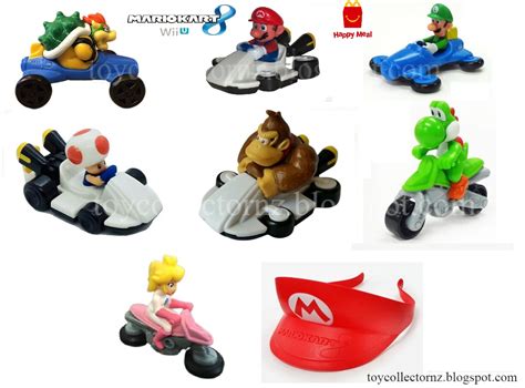 Toy Collector New Zealand Mcdonalds Mario Kart Happy Meal Toys