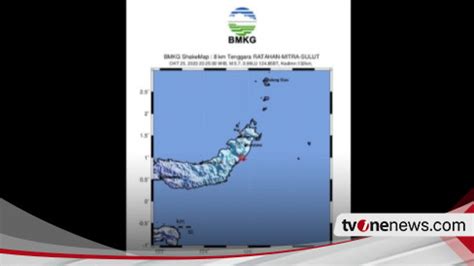 Gempa Magnitudo Guncang Minahasa Tenggara Dipicu Aktivitas Subduksi