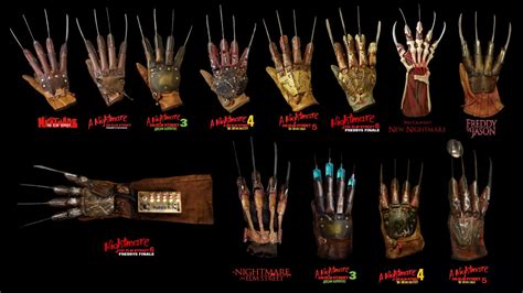 Freddy Krueger Gloves Collection Horror Amino