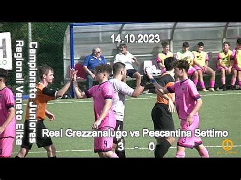 CAMPIONATO REGIONALE JUNIORES U19 ELITE VENETO REAL GREZZANALUGO Vs