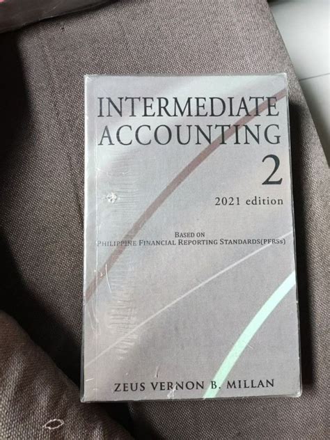 Intermediate Accounting 2 2021 Edition By Zeus Vernon B Millan