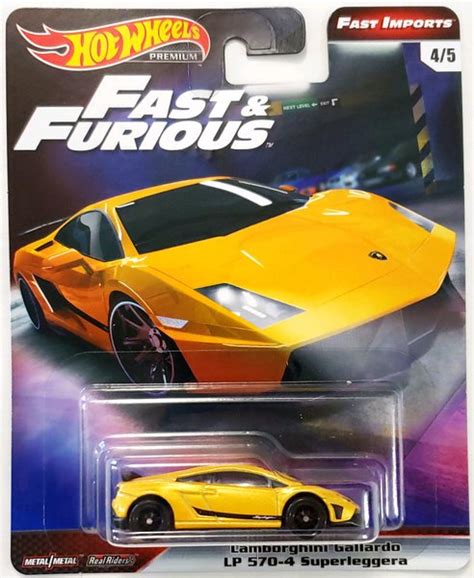 Jual Hot Wheels Premium Lamborghini Gallardo LP 570 4 Superleggera Fast