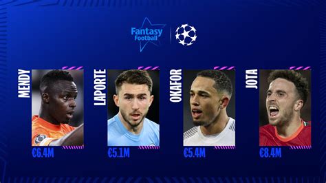 Champions League Fantasy Football The Scout Squad For Matchday 7