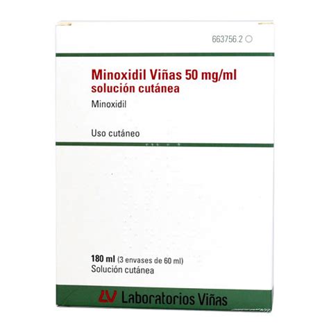 Minoxidil Vi As Mg Ml Solucion Cutanea Frascos Ml