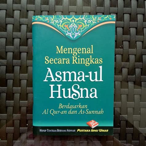 Jual Buku Saku Buku Mengenal Secara Ringkas Asmaul Husna Asma Ul Husna