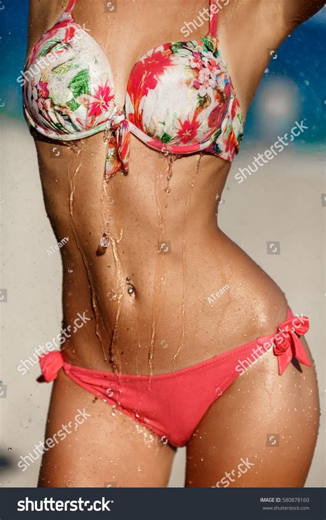 Sexy Fitness Woman Body Bikini Model Stock Photo Shutterstock