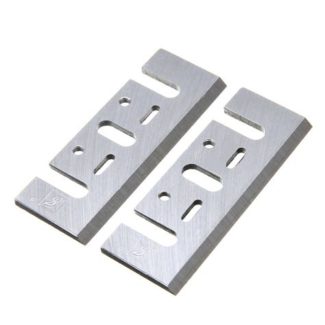 ERTIANANG 2pcs Electric Planer Blades Power Tool Part Replacement Wood ...