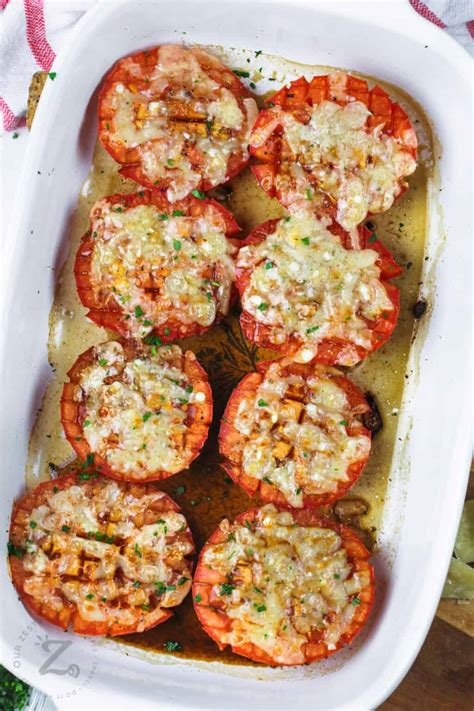 Baked Tomatoes - Our Zesty Life