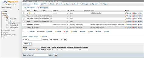 Mysql Tables Php And Mysql By Dino Cajic