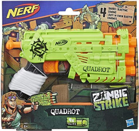 Игрушечное оружие HASBRO Nerf Zombie Strike Quadrot - Бластер Нёрф ...