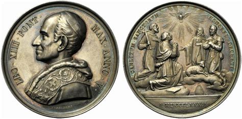 NumisBids Bertolami Fine Art Auction 7 Lot 2175 Leone XIII 1878