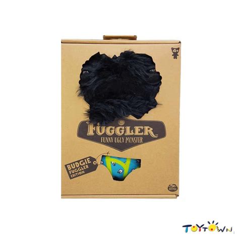 Fuggler Funny Ugly Monster Budgie Edition Wide Eyed Weirdo Black