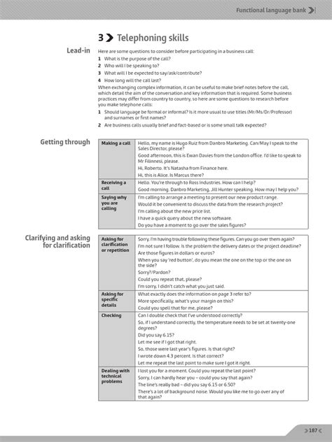 Mastering Telephone Skills: A Guide to Effective Business Communication Over the Phone | PDF ...