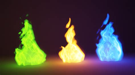 Procedural Fire - Blender Market