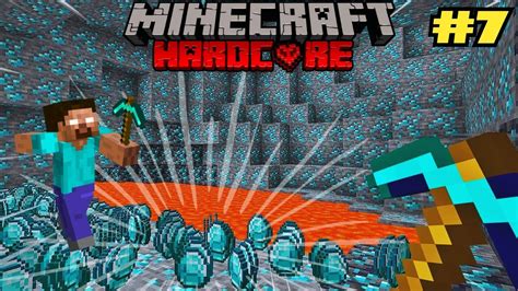 Finally Aaj Diamond Mine Kr He Liya MINECRAFT HARDCORE GAMEPLAY