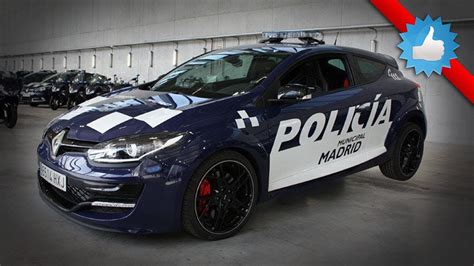 2014 Renault Megane Rs Madrid Police Car Youtube