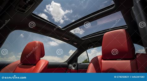 Car Sunroof Panoramic Roof Moonroof Convertible Top Retra Generative AI ...