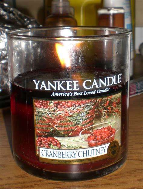 Cotton Candy Fro Yankee Candle Cranberry Chutney