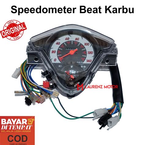 Speedometer Honda Beat Old Carburetor Spidometer Assy Kilometer Speedo