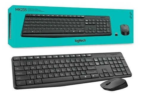 Logitech Mk Kit Teclado E Mouse Sem Fio Wireless Abnt Original