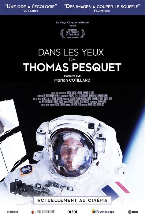 Affiche Du Film Dans Les Yeux De Thomas Pesquet Et Autres Aventures