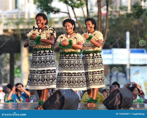 Music And Dance From Fiji Editorial Photography Image Of Colorful