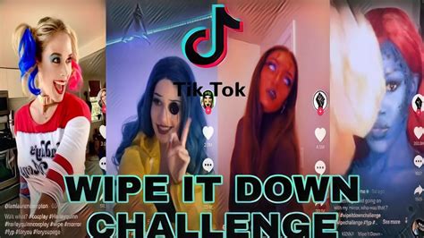 WIPE IT DOWN CHALLENGE TIKTOK COMPILATION - YouTube