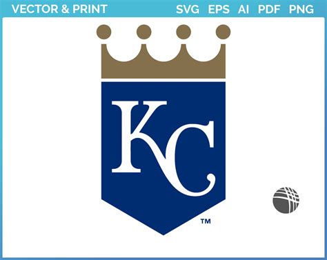 Kansas City Royals - Primary Logo - Baseball Sports Vector SVG Logo in ...