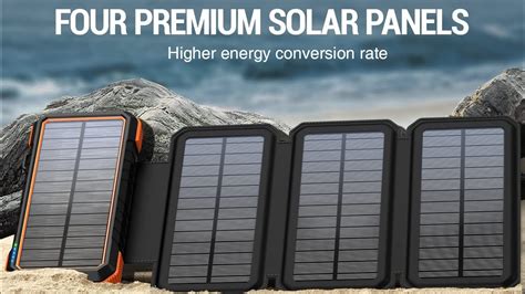 Unboxing Y Review Del Powerbank Solar Blavor ‎pn W12 Pro 18w De 20000mah Y 4 Paneles Solares