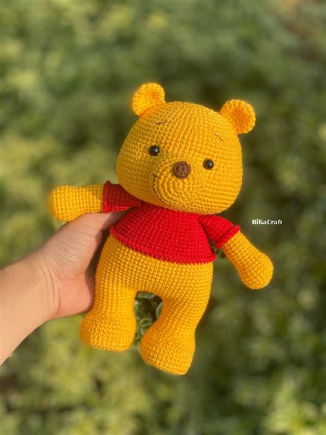 Pooh Crochet Pattern Crochet Winnie The Pooh Amigurumi NBKomputer